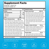 NutraChamps Super Greens Powder side view packaging