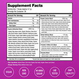 NutraChamps Super Greens Powder side view showing product label