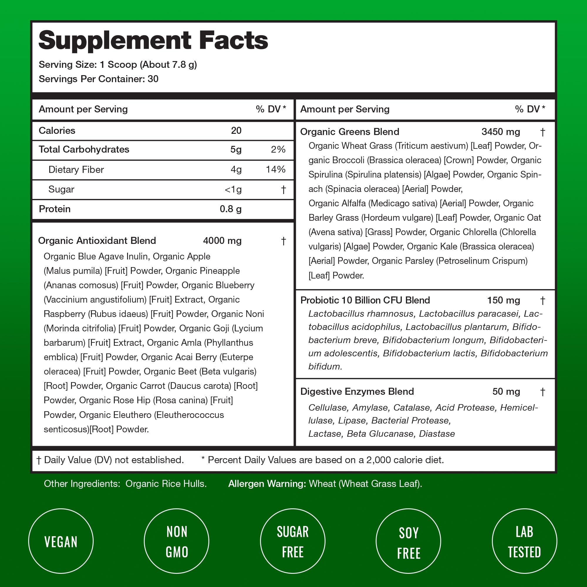 NutraChamps Super Greens Spirulina Powder lifestyle scene