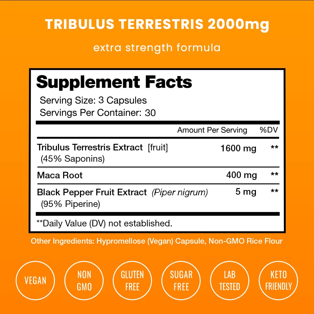 NutraChamps Tribulus supplement capsules close-up