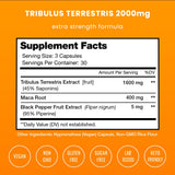 NutraChamps Tribulus supplement capsules close-up