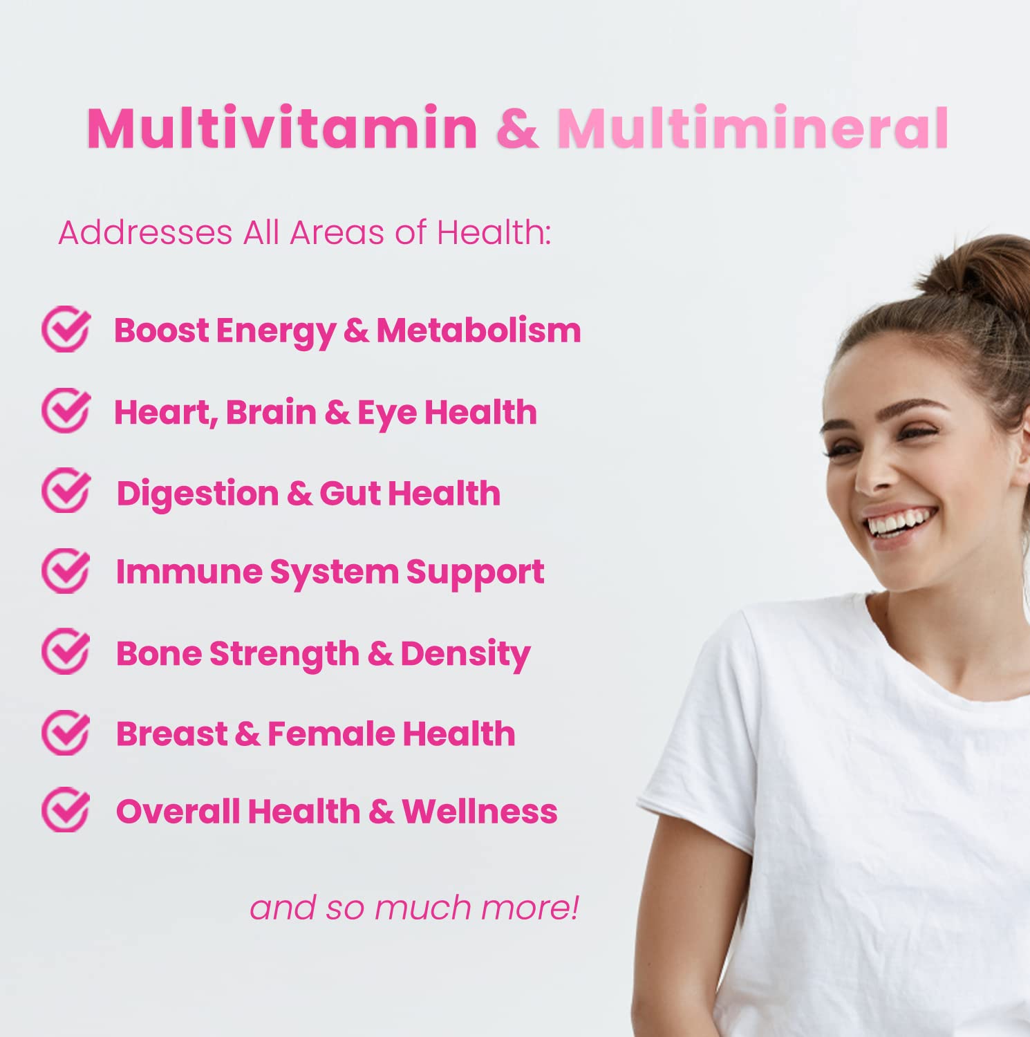 NutraChamps Women's Multi Gummies ingredients list on packaging