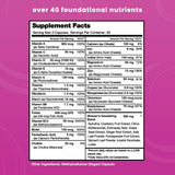 NutraChamps Women's Multi Gummies packaging side view