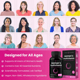 NutraChamps Women's Multi Gummies showing gummy bear shape