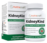 Nutracraft KidneyKind Kidney Support Supplement 60 Capsules front view