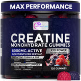 NUTRAFLUS Creatine Monohydrate Gummies berry flavour front view