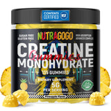 NUTRAGOGO Creatine Monohydrate Gummies 135 count front view