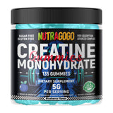 NUTRAGOGO Creatine Monohydrate Gummies serving size display