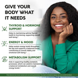 NUTRAHARMONY 20-in-1 Thyroid Complex Capsules side view