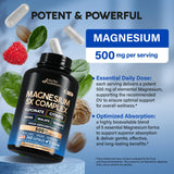 NUTRAHARMONY 5-in-1 Magnesium Complex capsules close-up