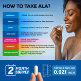 NUTRAHARMONY Alpha Lipoic Acid 600mg supplement lifestyle image