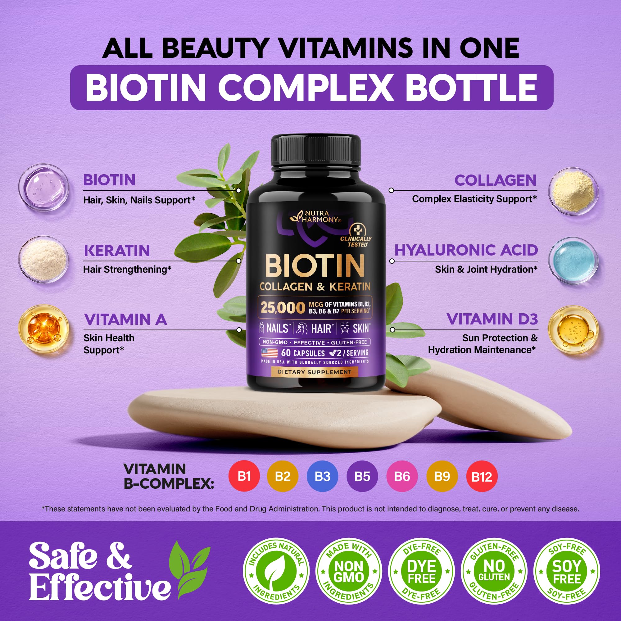 NUTRAHARMONY Beauty Multicomplex capsule close-up