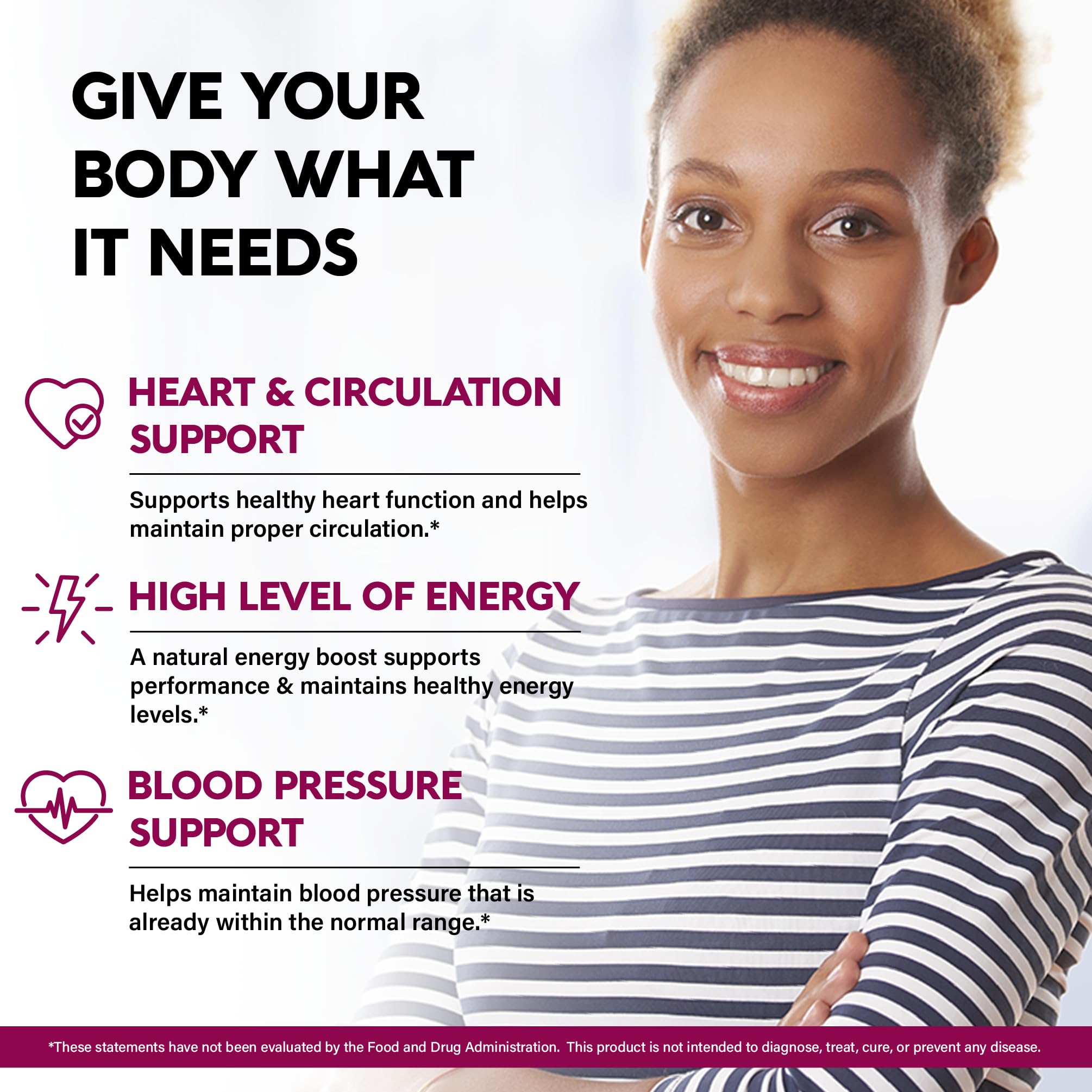NUTRAHARMONY Beet Root Capsules 500mg back view