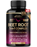 NUTRAHARMONY Beet Root Capsules 500mg front view