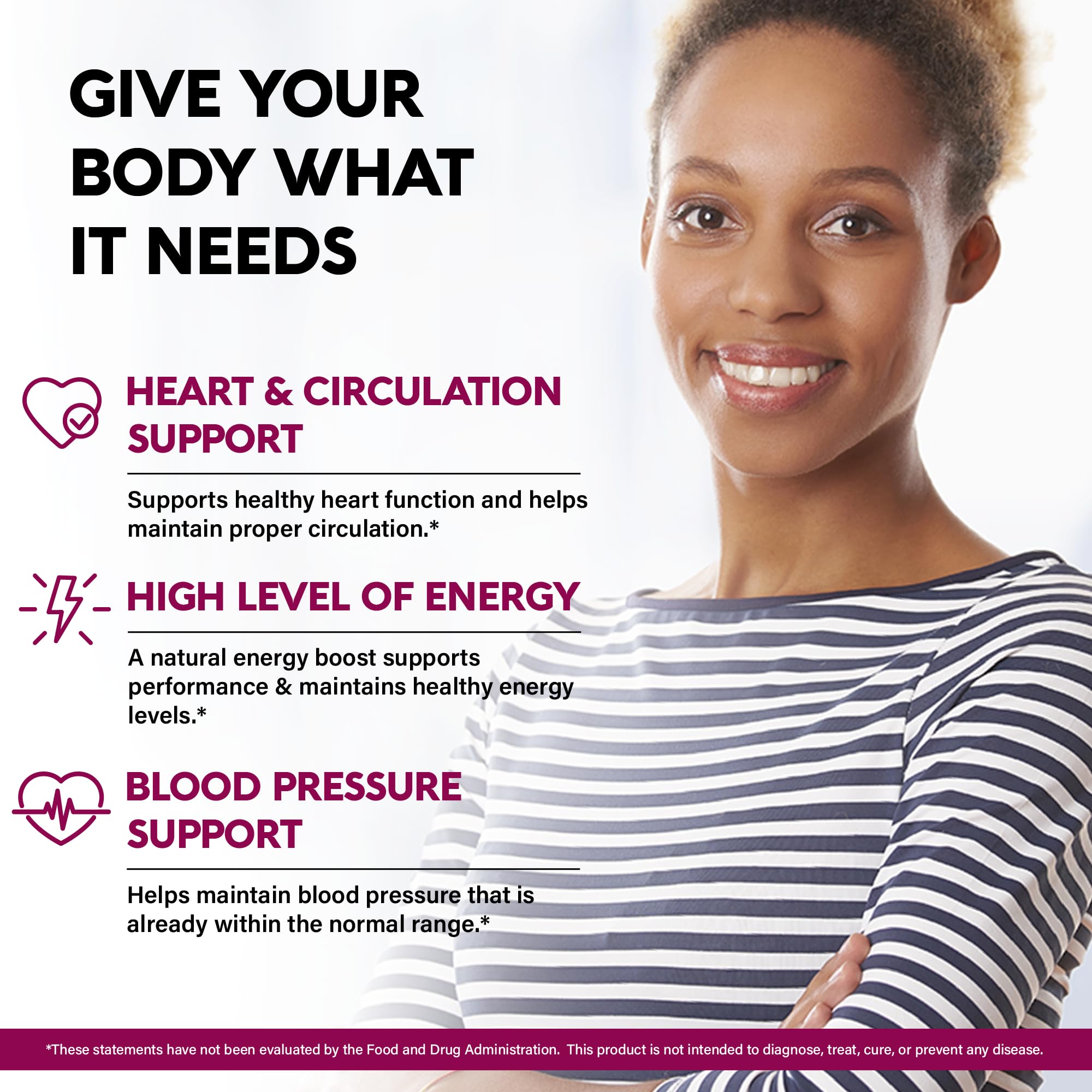 NUTRAHARMONY Beet Root Capsules back view with ingredient list