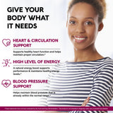 NUTRAHARMONY Beet Root Capsules back view with ingredient list
