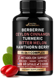 NUTRAHARMONY Berberine Capsules 250mg front view