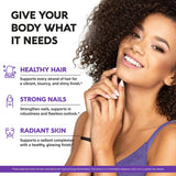NUTRAHARMONY Biotin & Collagen Drops bottle back view