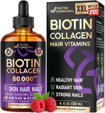 NUTRAHARMONY Biotin & Collagen Drops bottle front view