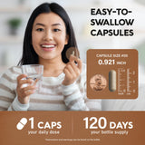 NUTRAHARMONY Ceylon Cinnamon Capsules 400mg close-up of capsules
