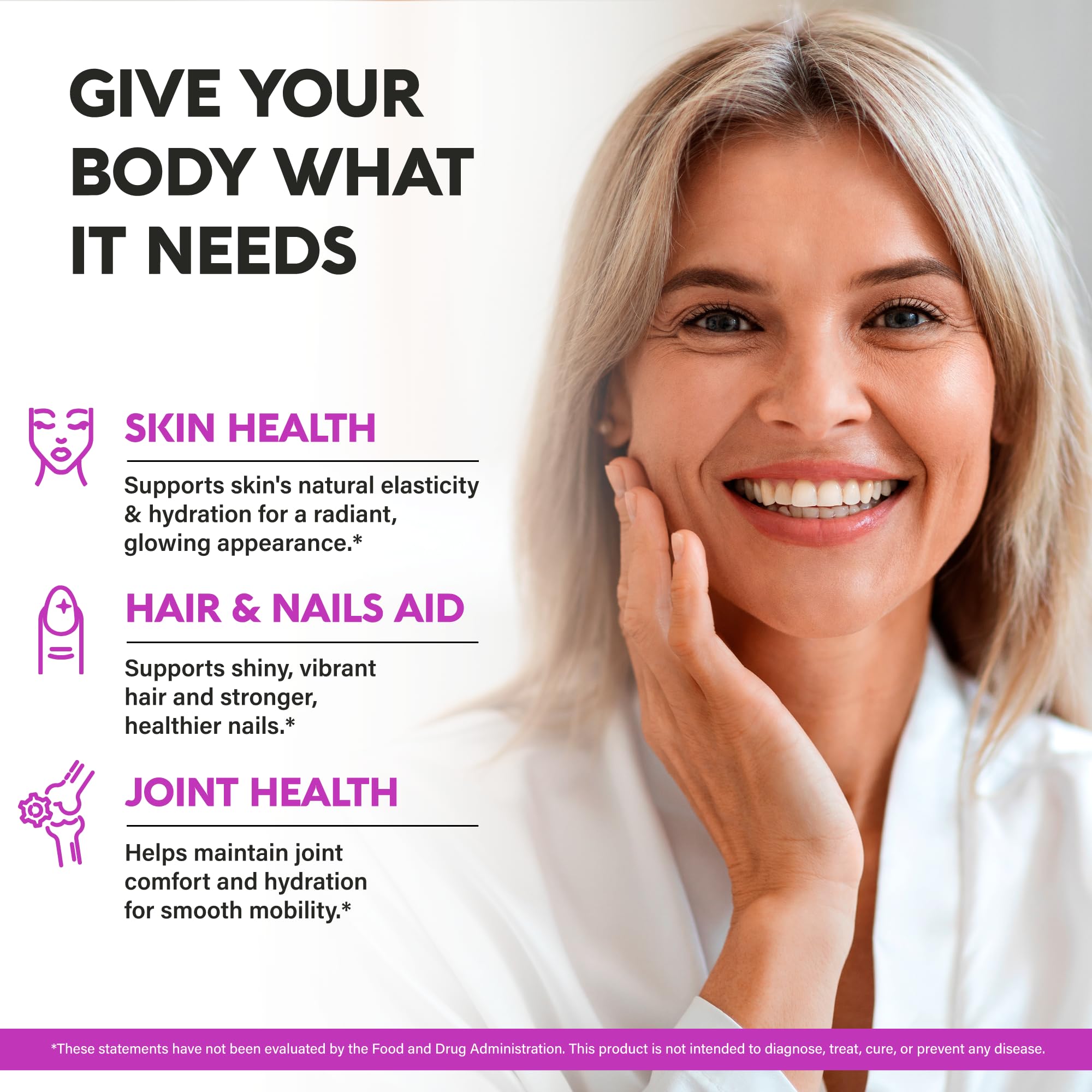 NUTRAHARMONY Collagen Peptides Multicomplex side view