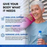 NUTRAHARMONY DHEA 25mg Capsules bottle side view