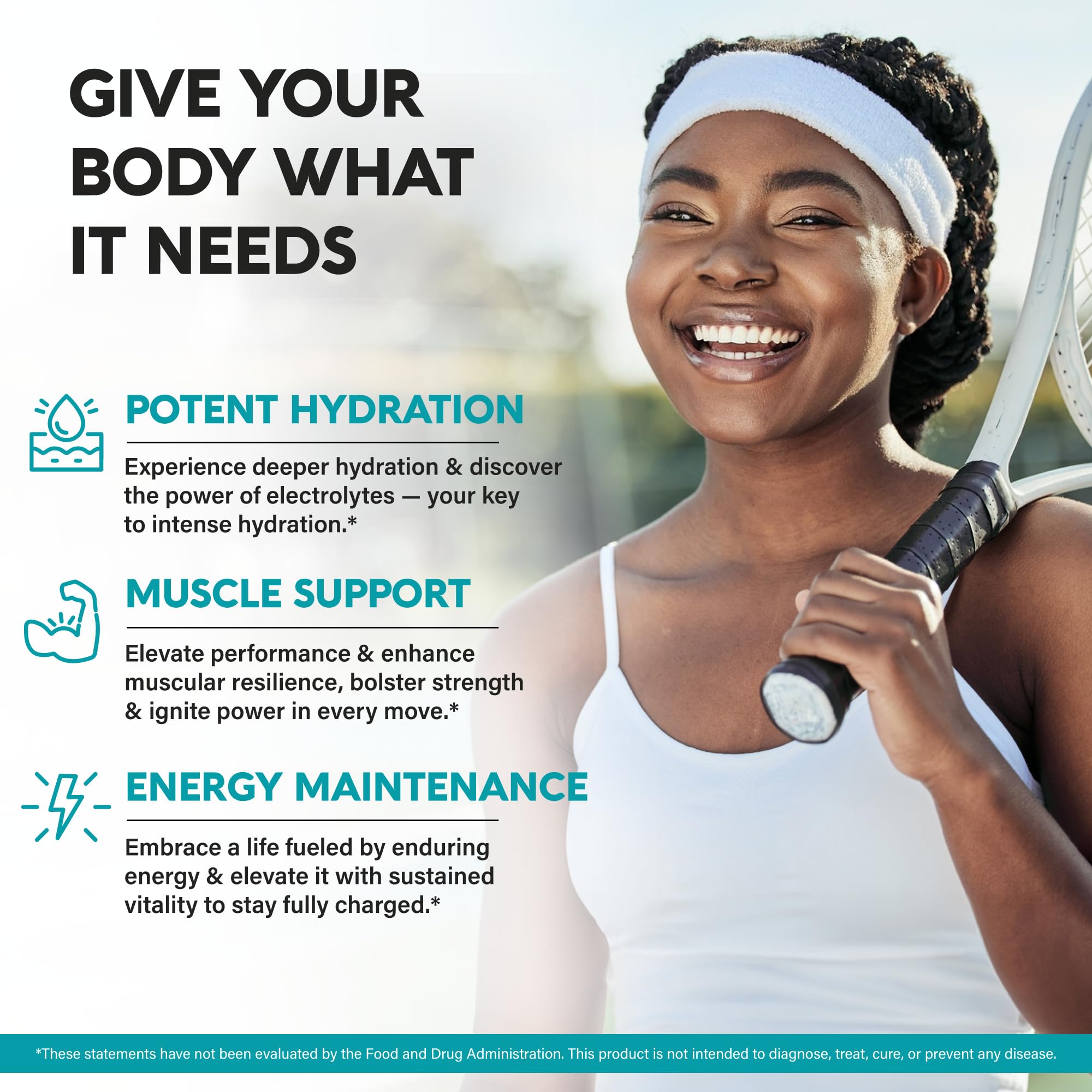 NUTRAHARMONY Electrolyte Tablets packaging