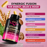 NUTRAHARMONY Full-Spectrum Vitamin B Complex Capsules packaging