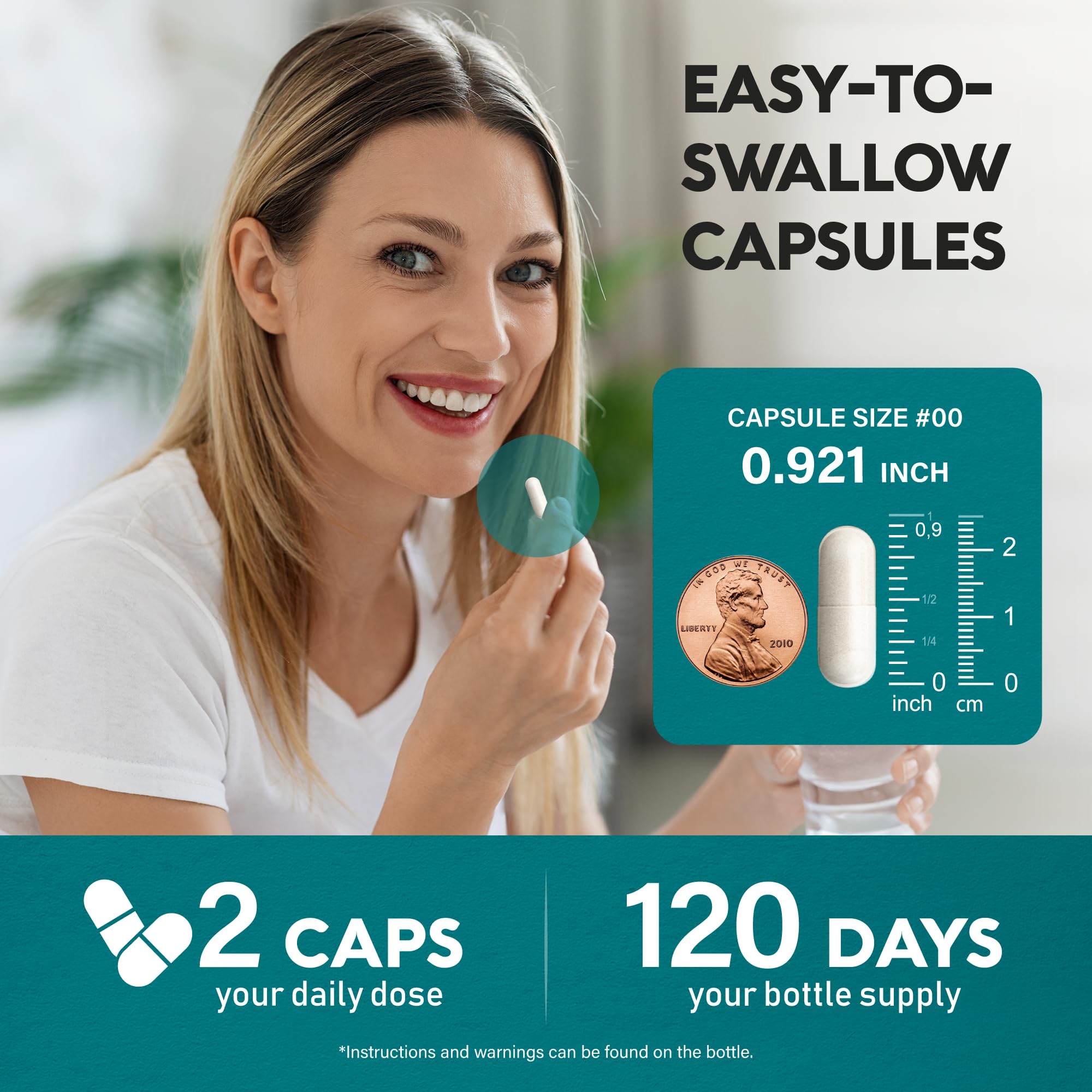 NUTRAHARMONY GABA 750mg Capsules with L-Theanine and Magnesium