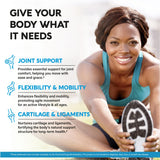 NUTRAHARMONY Glucosamine Chondroitin supplement side view