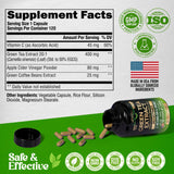 NUTRAHARMONY Green Coffee Bean Extract Capsules back view