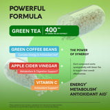 NUTRAHARMONY Green Coffee Bean Extract Capsules close-up of capsules