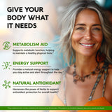 NUTRAHARMONY Green Coffee Bean Extract Capsules side view