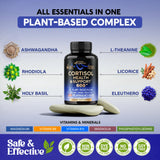 NUTRAHARMONY Holy Basil Cortisol Support Complex side view