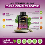 NUTRAHARMONY Iron Capsules 65mg slow release packaging