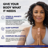 NUTRAHARMONY L-Theanine 400 mg capsules close-up