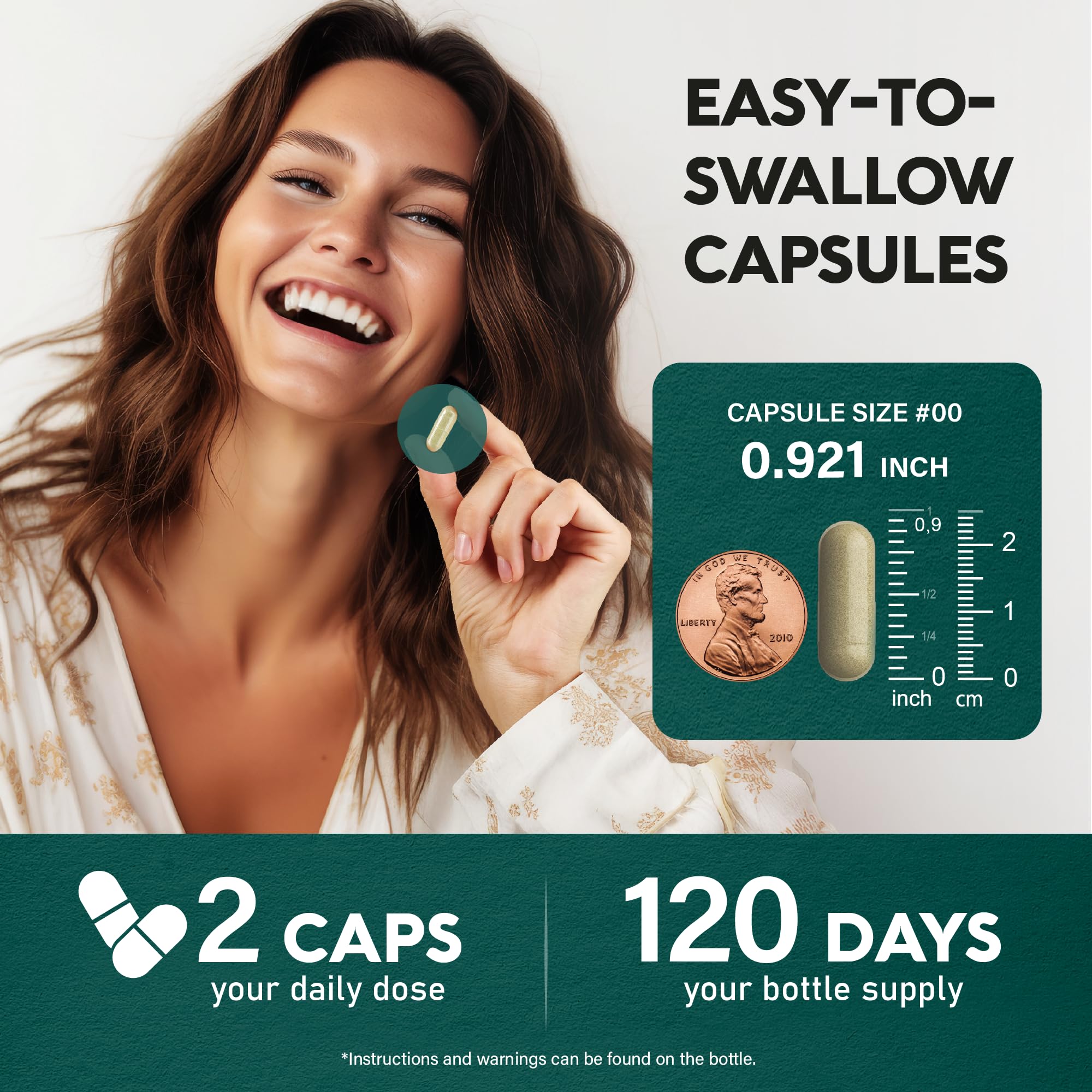 NUTRAHARMONY Lion's Mane Mushroom Capsules ingredients list