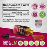 NUTRAHARMONY Liquid Vitamin B12 Drops natural berry flavour