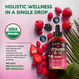 NUTRAHARMONY Liquid Vitamin B12 Drops with dropper