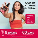 NUTRAHARMONY Liquid Vitamin B12 Spray close-up of nozzle