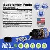 NUTRAHARMONY Magnesium Glycinate 500 mg Capsules with vitamins and supplements