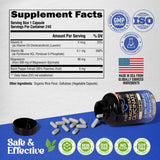 NUTRAHARMONY Magnesium Glycinate capsules opened bottle