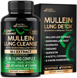 NUTRAHARMONY Mullein Leaf Extract 60 Capsules front view