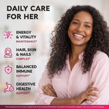 NUTRAHARMONY Multivitamin For Women 47-in-1 back view