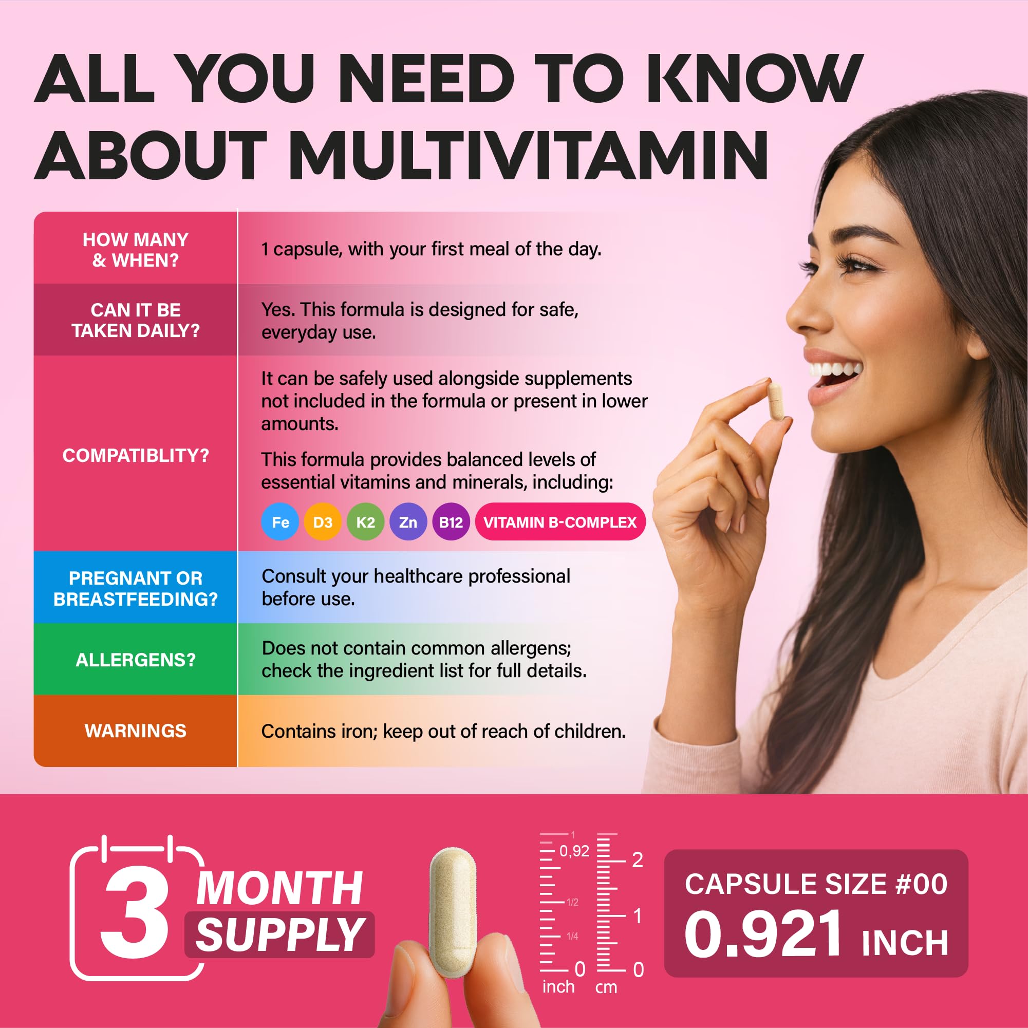 NUTRAHARMONY Multivitamin For Women 47-in-1 lifestyle scene