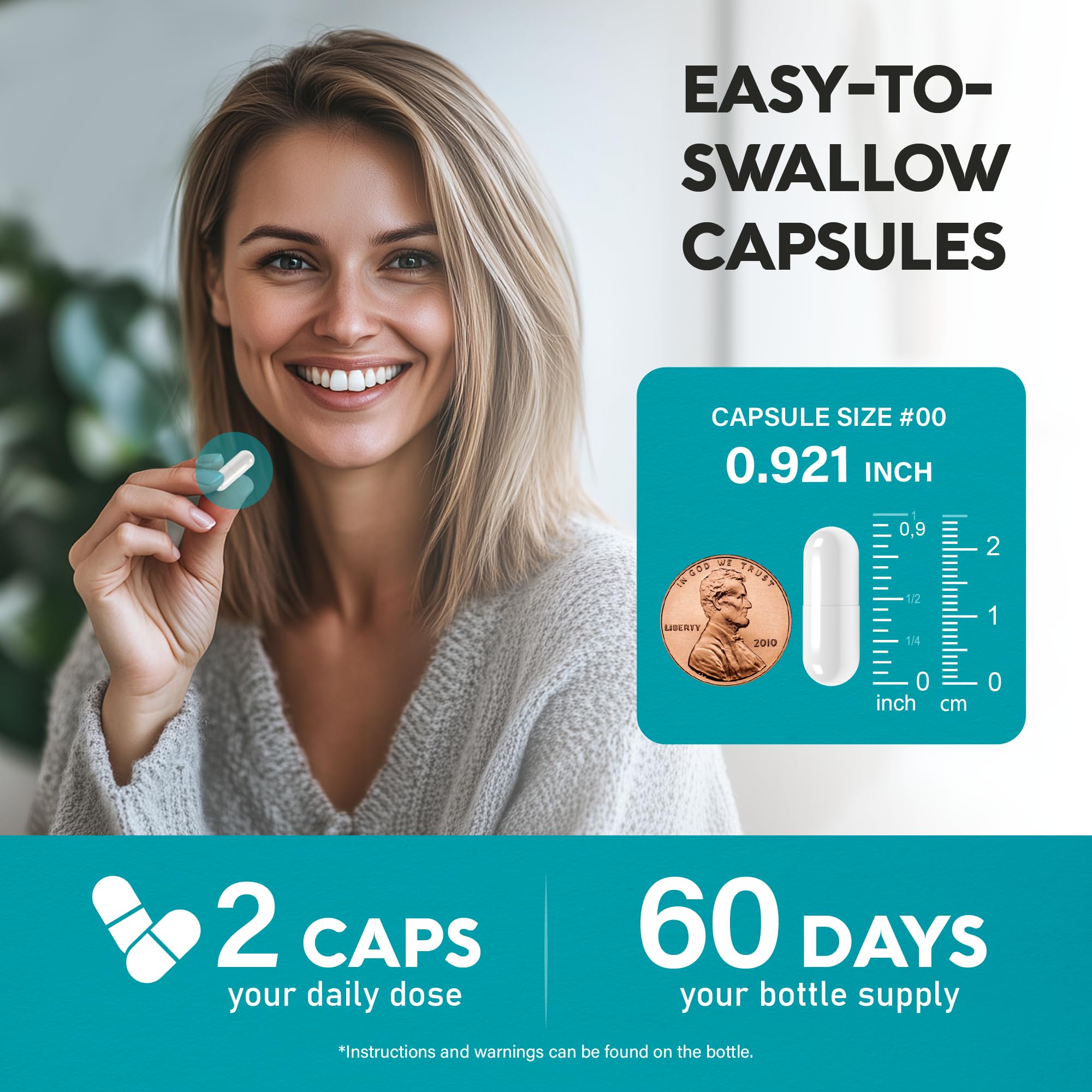 NUTRAHARMONY NAC 1200 mg capsules close-up