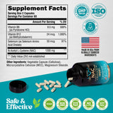 NUTRAHARMONY NAC 1200 mg capsules with ingredients list