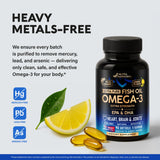 NUTRAHARMONY Omega-3 Fish Oil 3600 mg softgels lifestyle scene