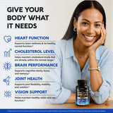 NUTRAHARMONY Omega-3 Fish Oil 3600 mg softgels side view