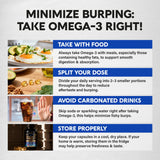 NUTRAHARMONY Omega-3 Fish Oil 3600 mg softgels with natural lemon flavour